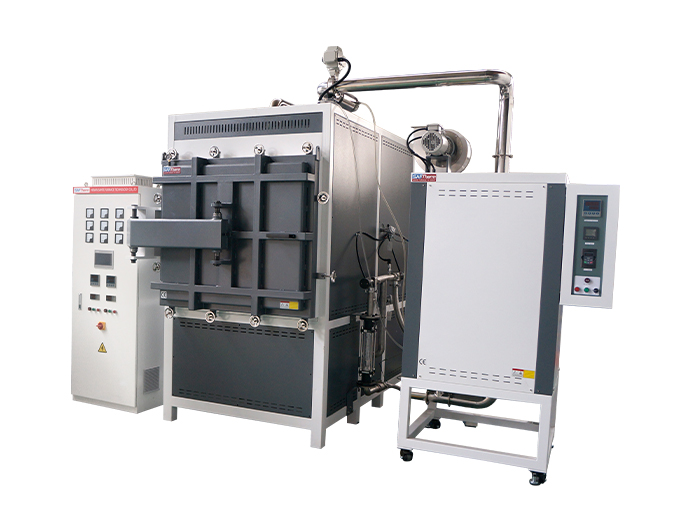 1100℃氣氛排膠預(yù)燒一體爐